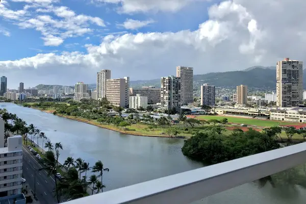Private Lanai With Canal And City Views