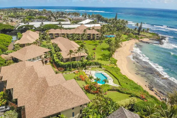 Aerial views of the Hawaiian Coastline