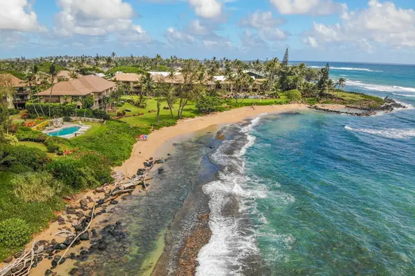 Aerial views of the Hawaiian Coastline