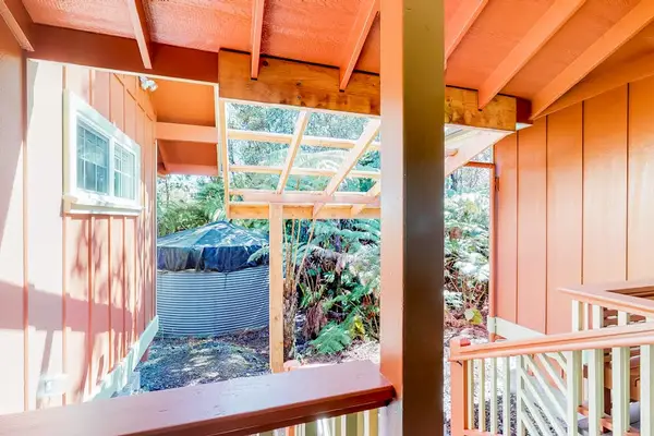 Private Lanai Entrance With Tropical Charm