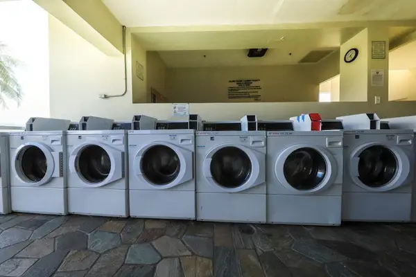 Enjoy convenient on-site laundry access in a comfortable, well-sized community room.