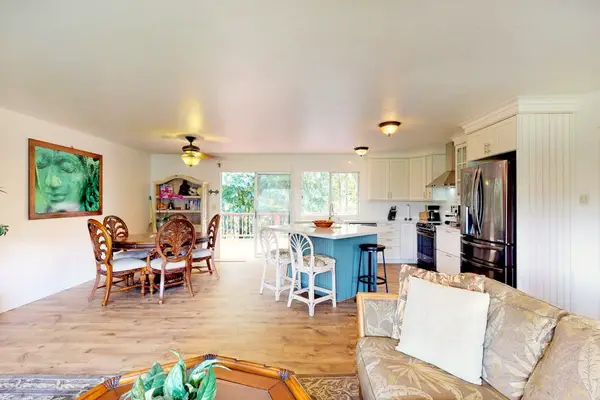 Open floor plan design keeps you near your family.