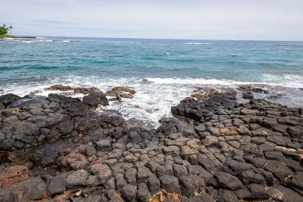 Dramatic Lava Rock Coastline Views