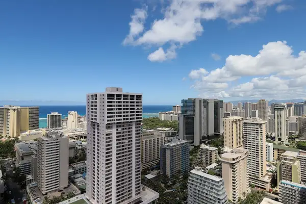 Enjoy stunning ocean and city views from this elevated retreat.