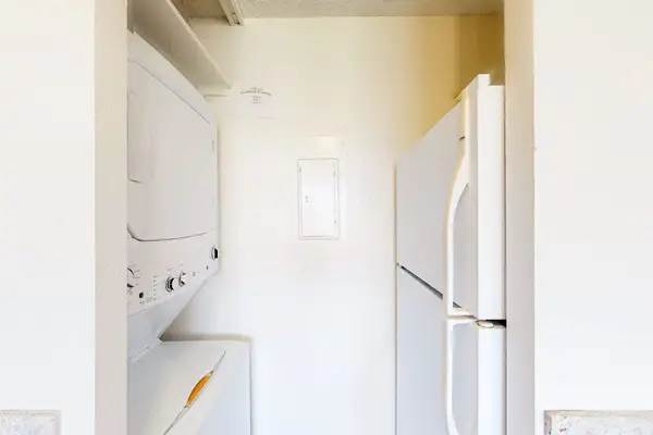 Washer dryer and fridge provide added everyday convenience