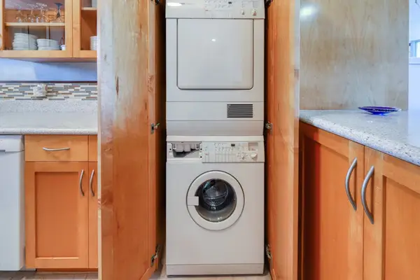 Make longer stays easier with a washer and dryer available for personal use in the unit.
