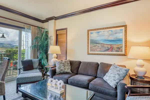 Inviting Living Room with Sofa Sleeper & Patio Access