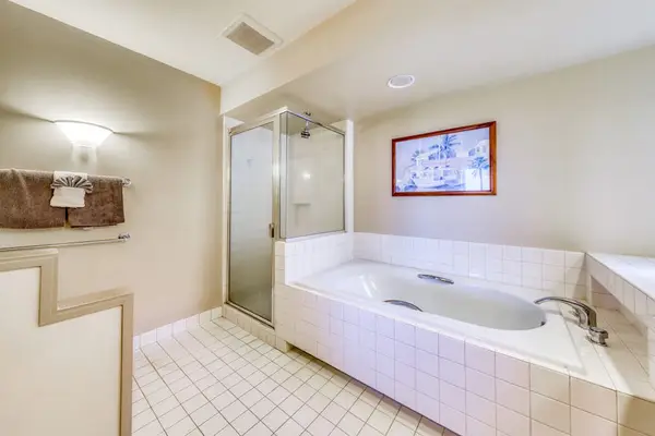 Spa Bathroom With Soaking Tub