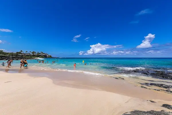 Sun, sand, and serenity! Dive into paradise on this gorgeous, soft sand beach featuring crystal-clear turquoise waters just moments away. 🌊🏖️☀️