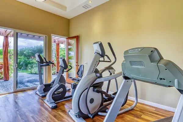 Fitness Room With Garden Views