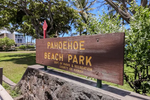 Explore nearby Pahoehoe Beach Park, perfect for sunsets and coastal walks just minutes away