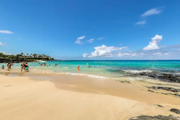 Golden sands and crystal-clear turquoise waters await you just a short stroll from the property
