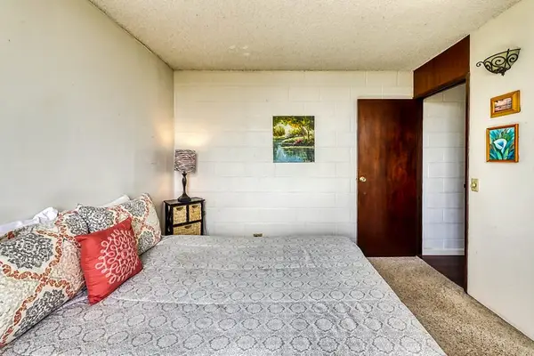 Guest bedroom with ample storage space