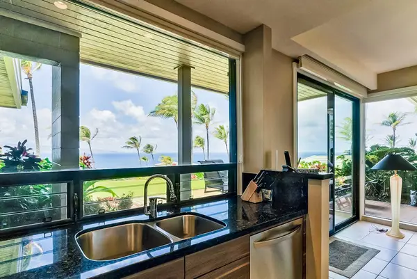 Fabulously remodeled new kitchen with stainless steel appliances and granite countertops.
