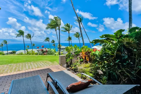 View Kapalua Bay Villas resort grounds of a tropical paradise from your private lanai.