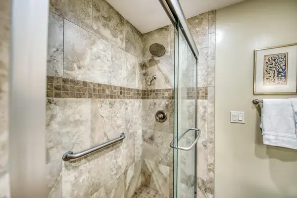Refresh in the Spacious Walk-In Shower