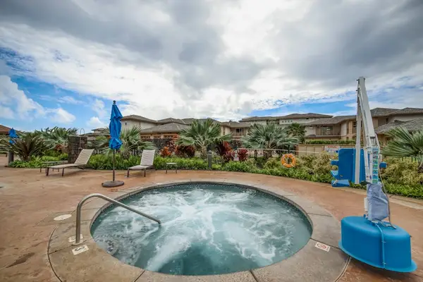 Inviting Outdoor Hot Tub Retreat