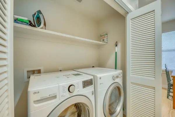 Convenient In Unit Laundry Area