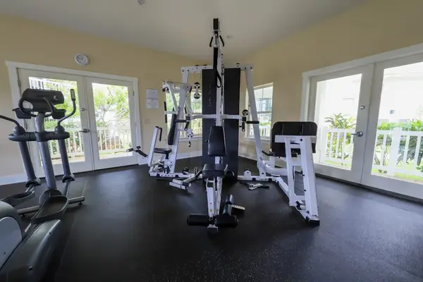 On-Site Fitness Center with Exercise Equipment & Free Weights