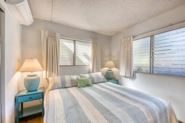Bright and airy primary bedroom