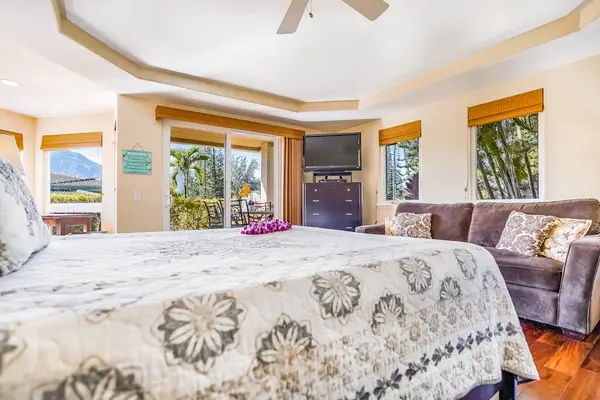 Bright Bedroom With Garden Views