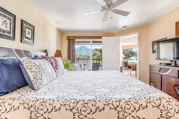 Peaceful Bedroom With Scenic Views