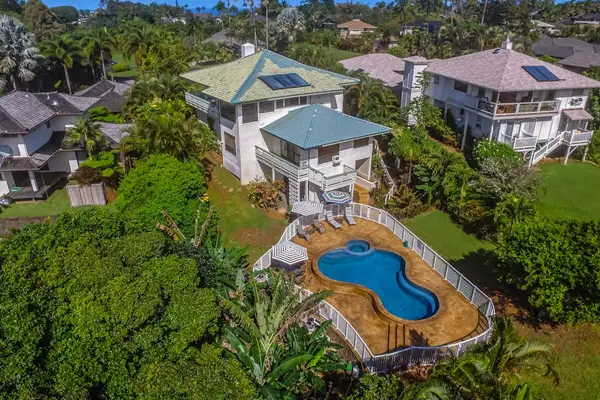 Aerial Pool And Garden Retreat