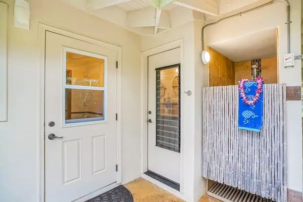 Private Garage Entrance