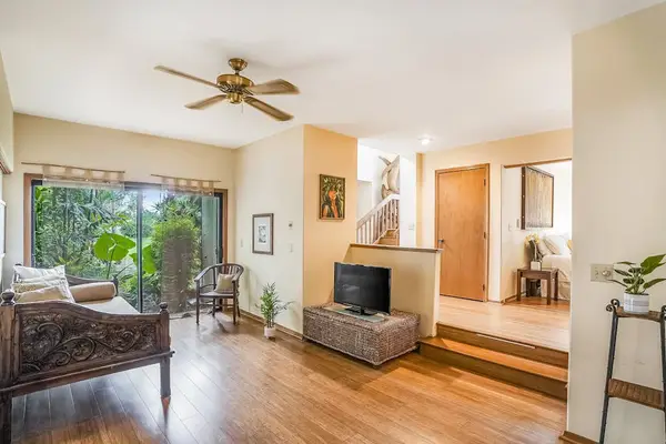 Open Living Room With Garden Views