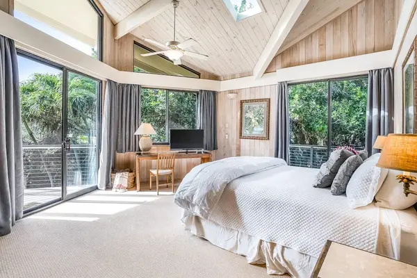 Comfortable Guest Bedroom with Cozy Bedding