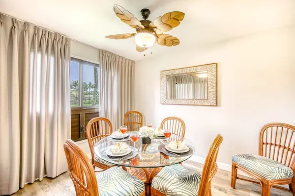 Warm Living Space With Open Kitchen Connection