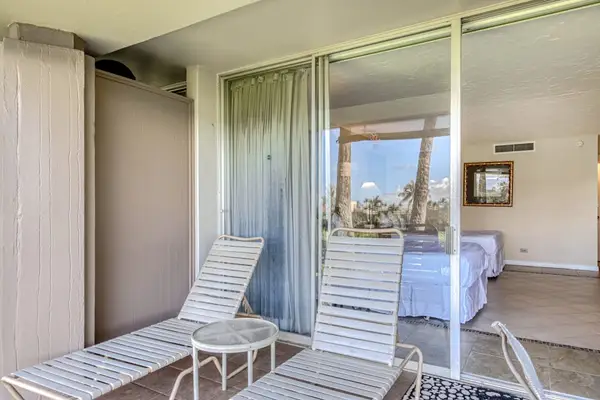 Private Lanai For Morning Coffee