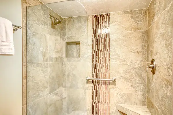 Spa Style Walk In Rain Shower