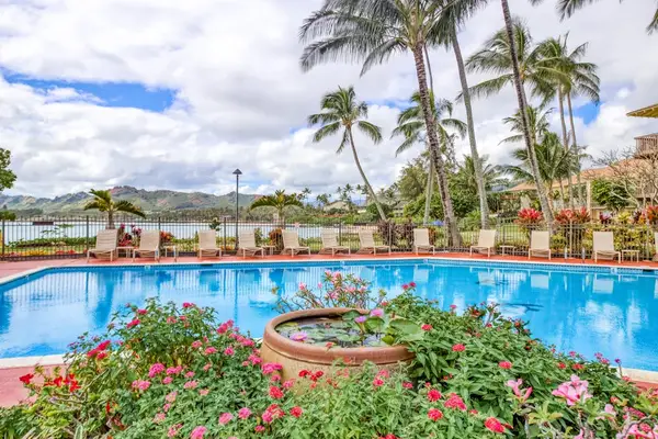 Tropical Pool With Garden Views