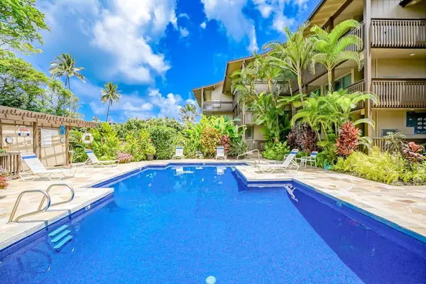 Sparkling Tropical Swimming Pool