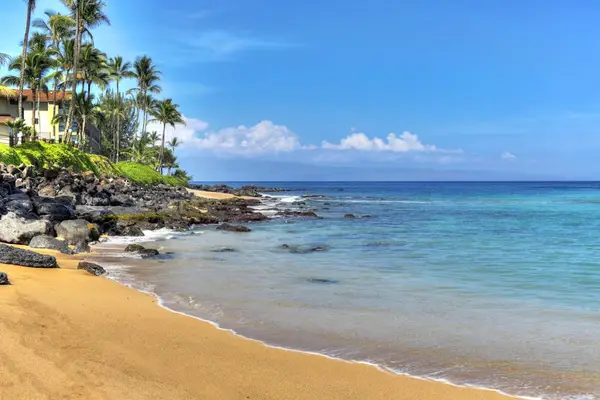 Golden Sandy Beach Just Steps Away