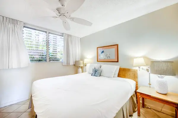 Peaceful Tropical Bedroom