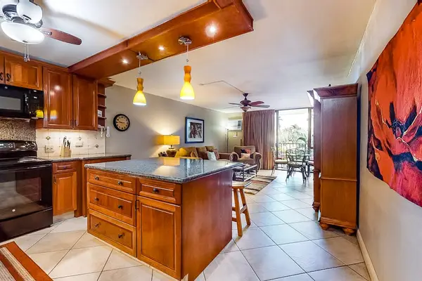 Open kitchen and dining space perfect for gathering