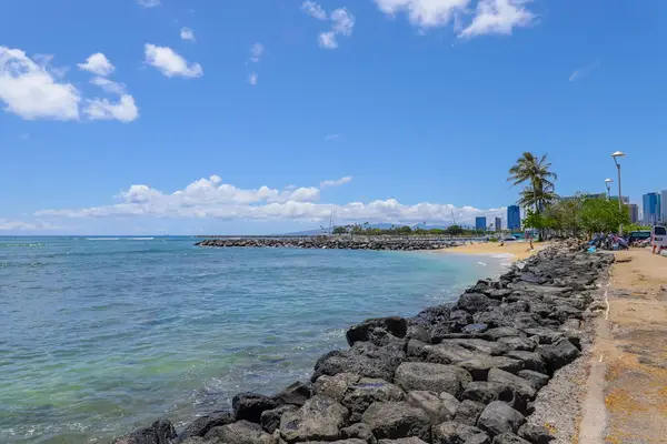 Take a leisurely stroll along the inviting shoreline.