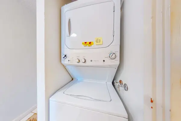 Convenient in-unit washer and dryer