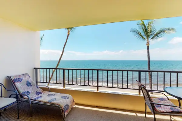 Covered Balcony With Panoramic Sea Views