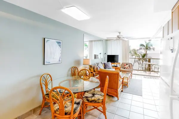 Bright dining area for shared meals
