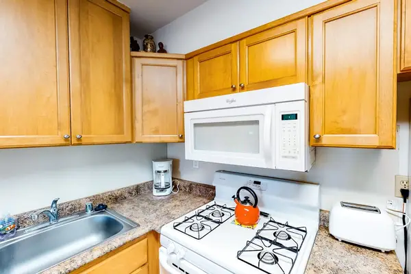 Bright kitchen with plenty of counter space