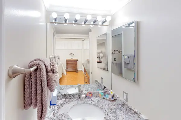 Master bathroom with walk-in shower