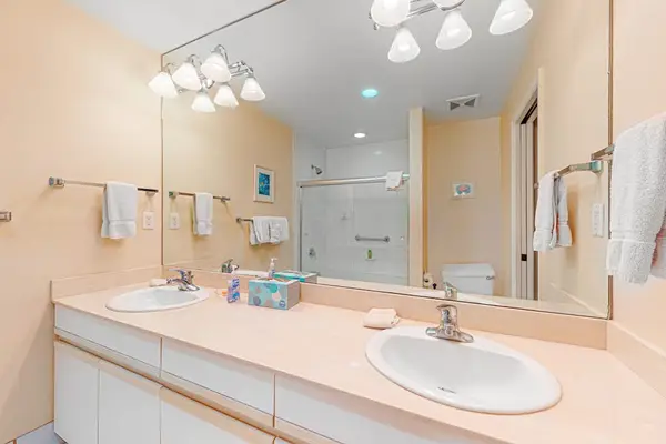 Spacious Bathroom With Double Vanity
