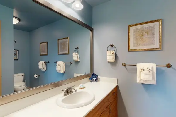 Bright Coastal Inspired Bathroom