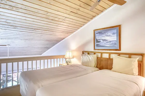 Peaceful Loft-Style Bedroom