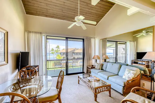 Bright Oceanview Living Room