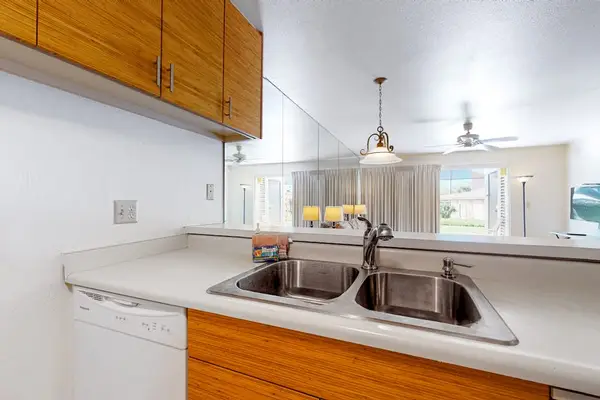 Kitchen with island seating