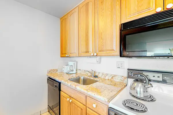 Kitchen for preparing a nice evening dinner for a relaxing night in.